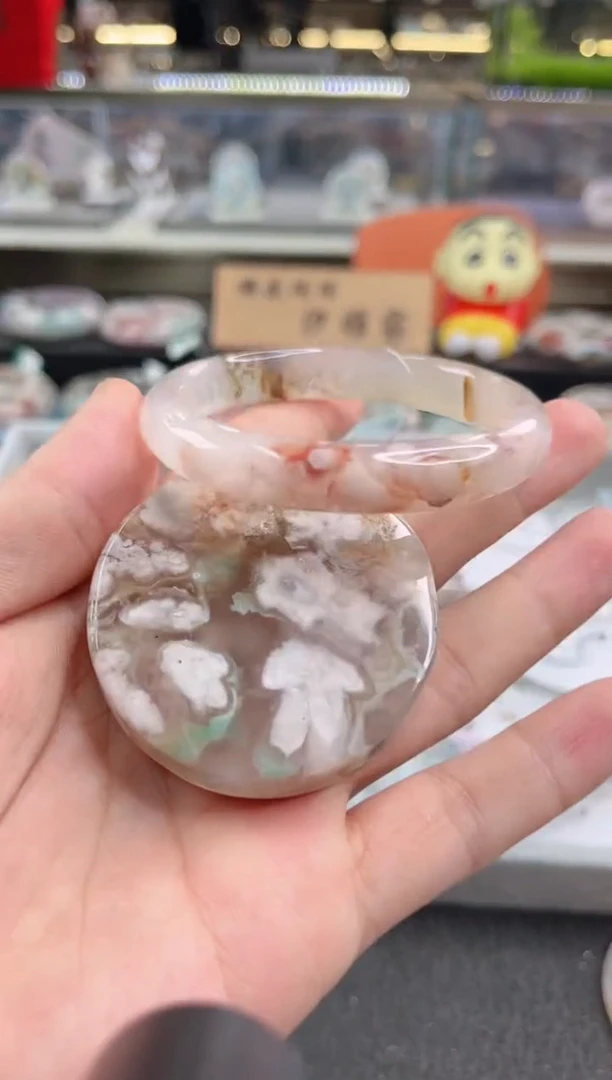 未镶嵌手镯石英质玉56圈口 （赠品镯心）3749468