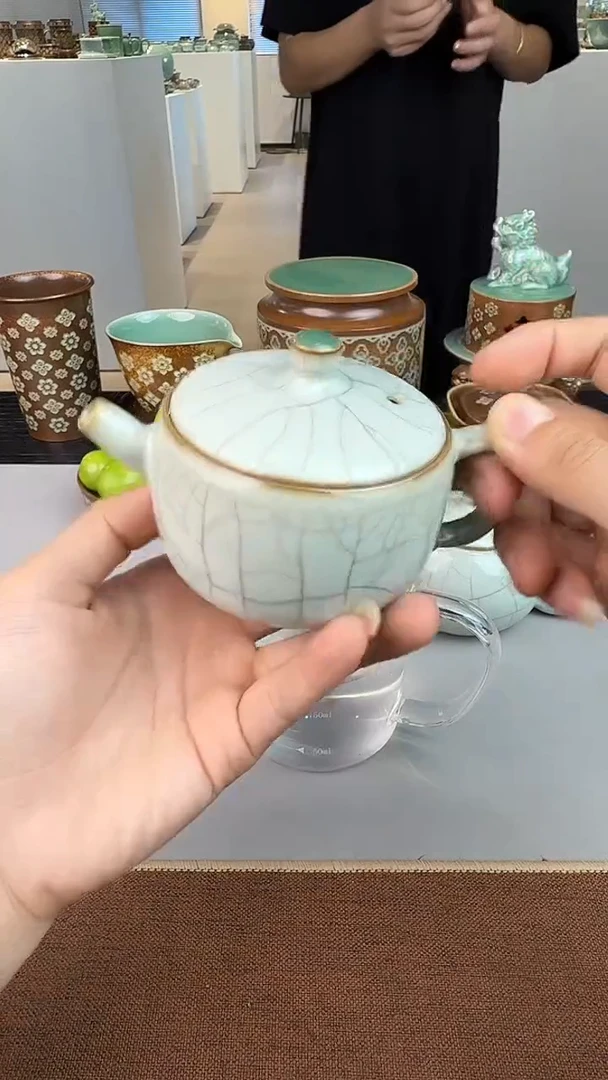 青瓷手工茶器包邮