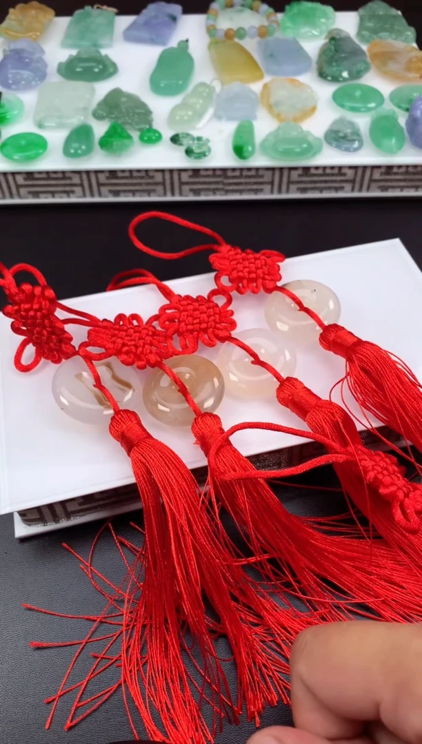 玛瑙/玉髓手串未镶嵌多样性发一件