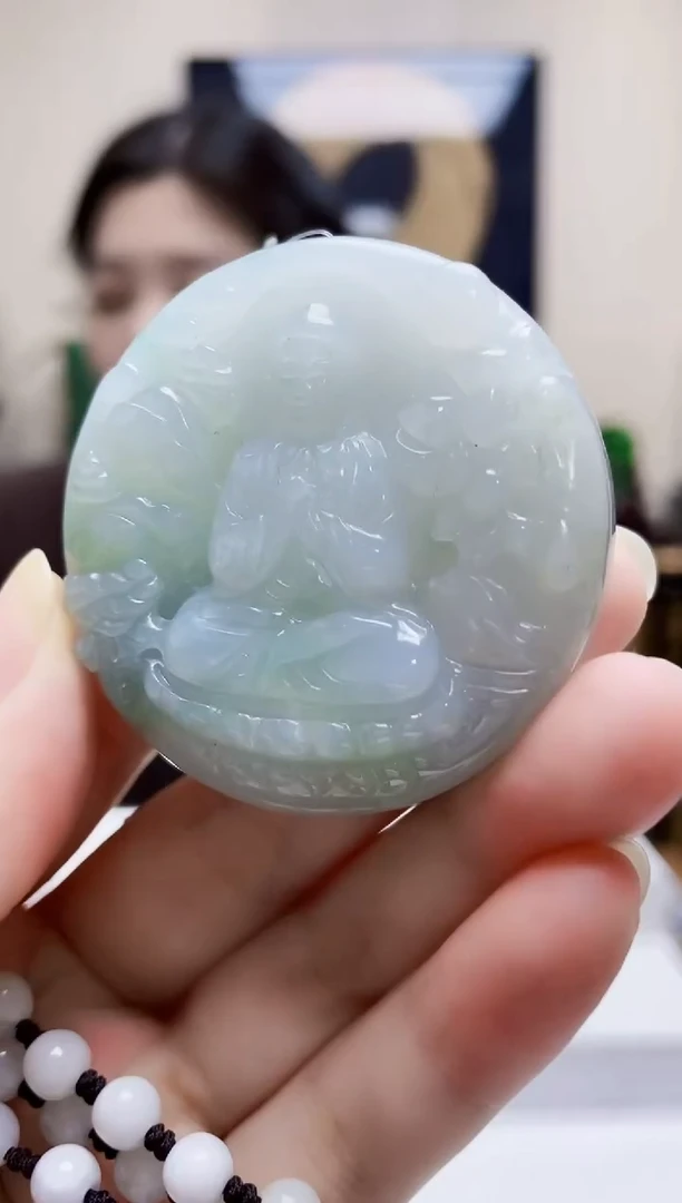 未镶嵌定制翡翠吊坠43