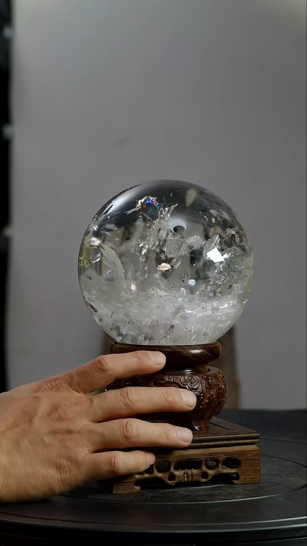 水晶珠宝半成品未镶嵌天然水晶居家办公摆件