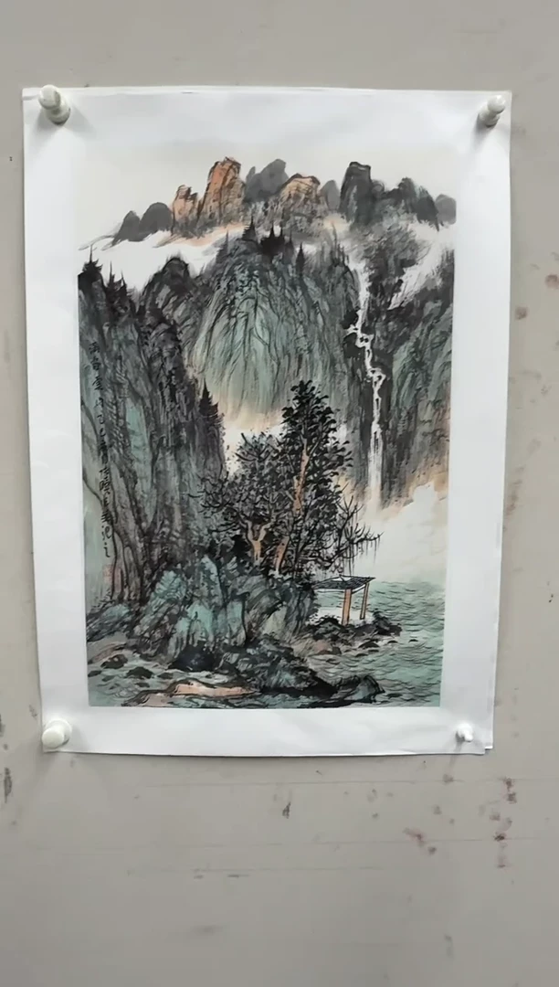 国画炳山艺术--张晓老师作品