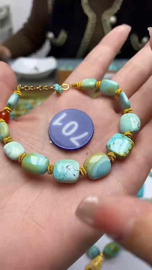 【闪购商品】绿松石手链未镶嵌701