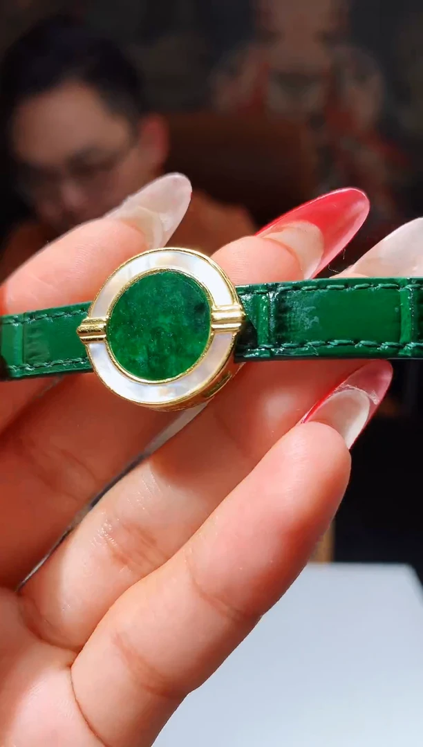 【闪购商品】定制翡翠未镶嵌L-@@QJYD12233