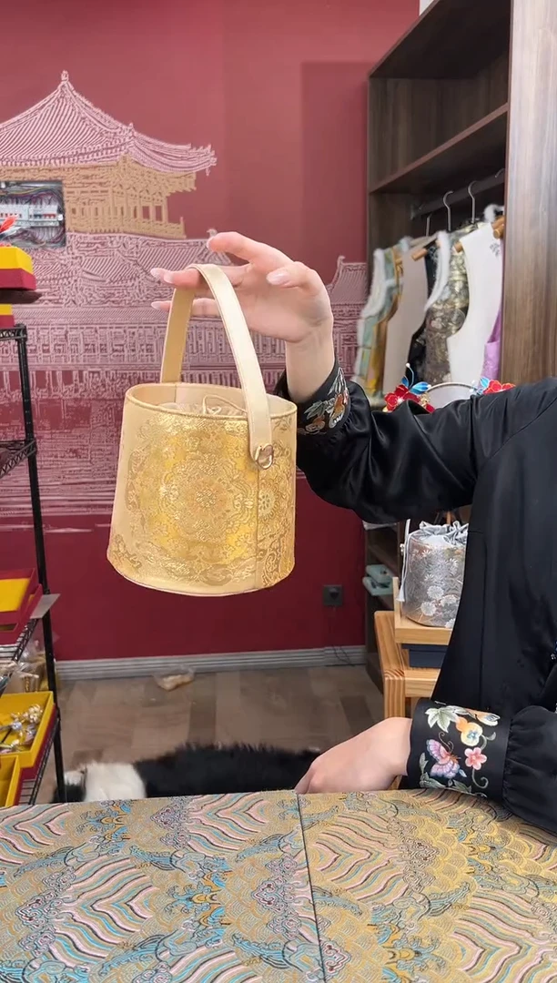 【闪购商品】刺绣非遗  手工西阵织包包