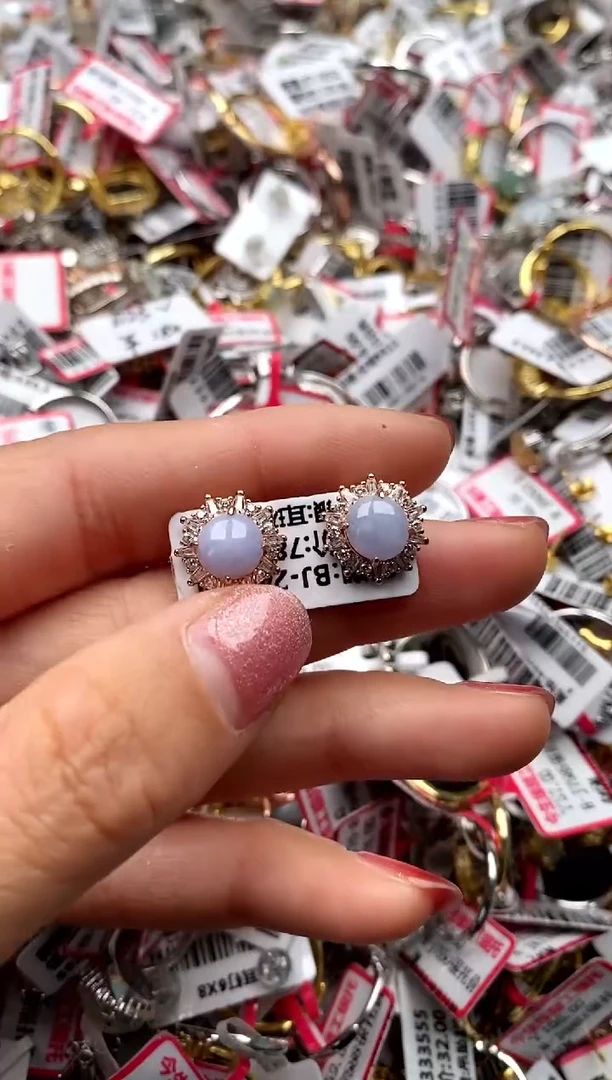 【闪购商品】翡翠戒指银S925镶嵌22222222   0