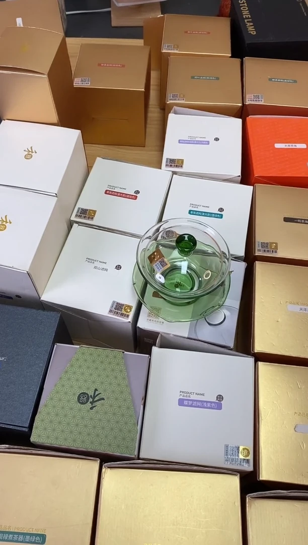 荷叶盖碗/湖绿色