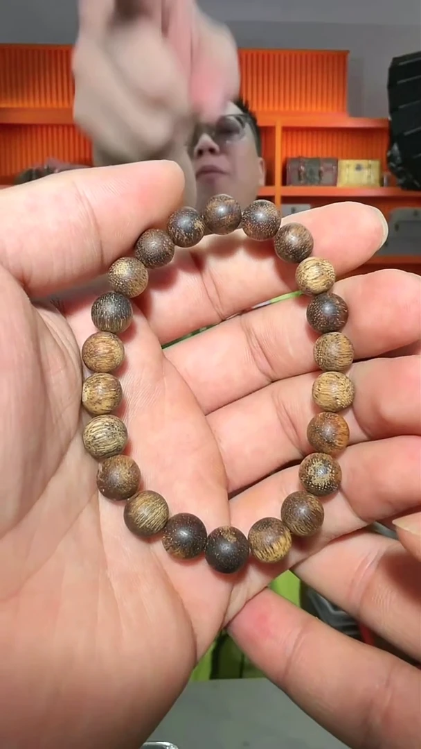 沉香手串49号单圈菩萨棋0.9多样性发一