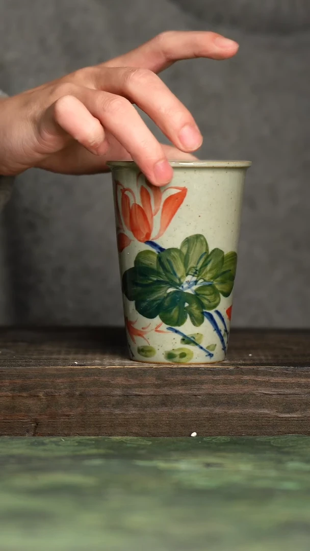 【闪购商品】杯青诗手工手绘瓷器