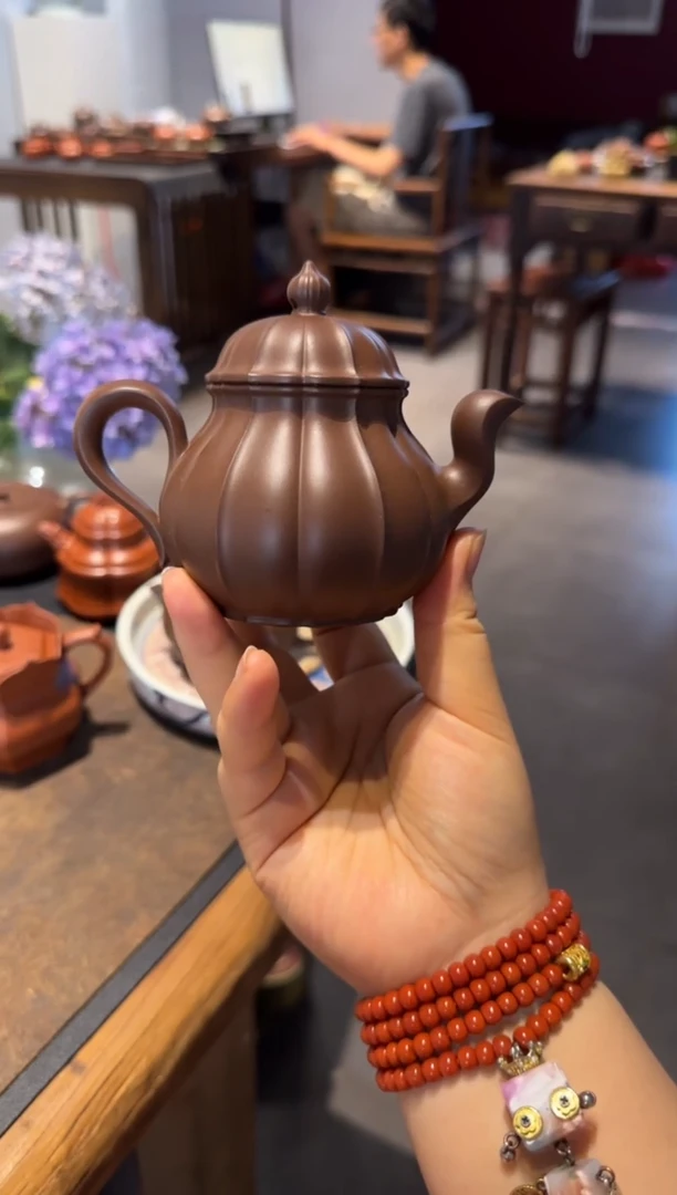 茶壶紫砂迦兰 紫砂壶