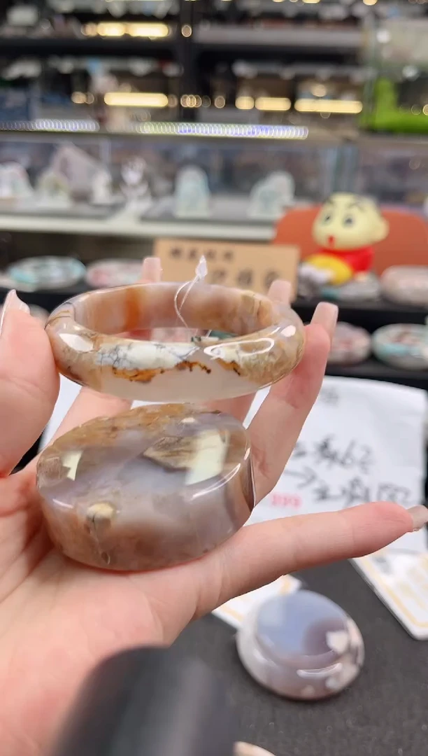 未镶嵌手镯石英质玉56圈口（赠品镯心）102608