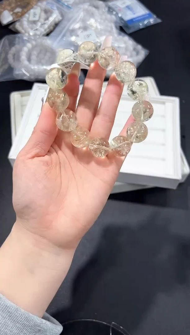 未镶嵌手串水晶92u多样性发其一【1条】默认微瑕