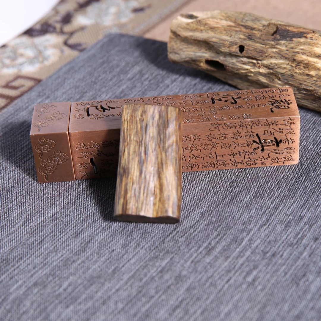 海南沉香无事牌（可雕刻自己想要的图案，具体需咨询客服）
