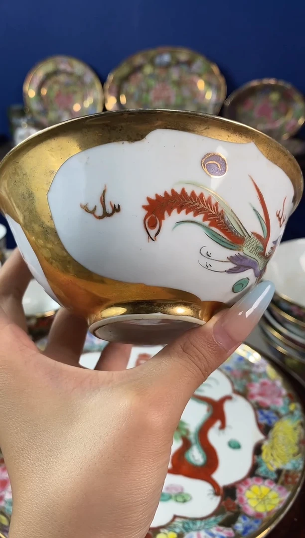 摆件微瑕慎拍景德镇窑老厂瓷器