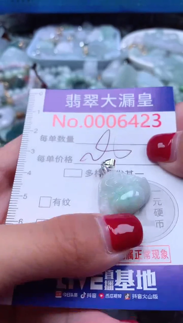 颈饰未镶嵌翡翠6423
