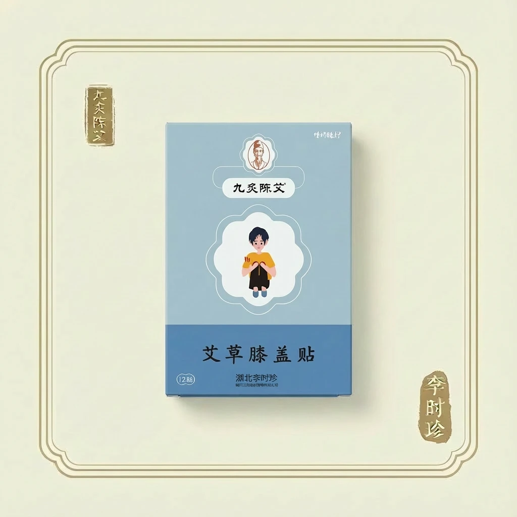 九炙陈艾热敷膝盖贴艾灸贴暖腰草本三年蕲春艾草精油