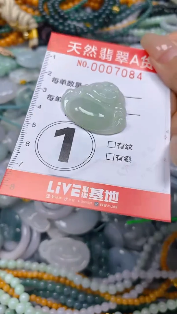 翡翠未镶嵌颈饰闪购0007084
