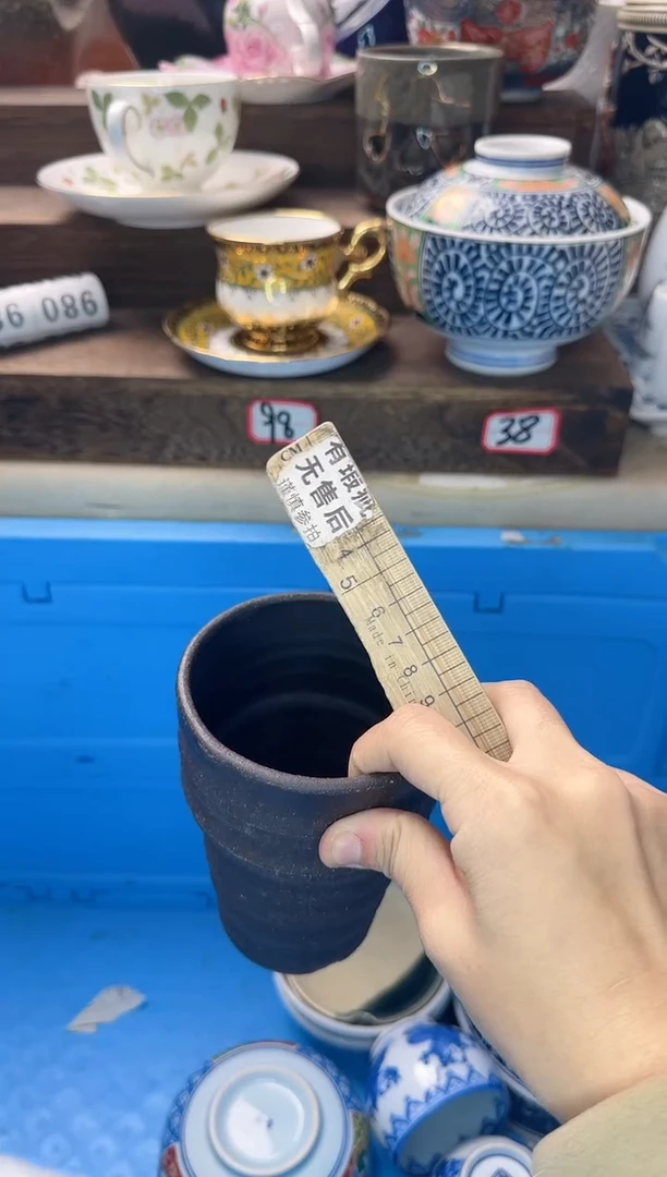 茶杯紫砂用****8971陶艺中古瓷器全场满18米包邮