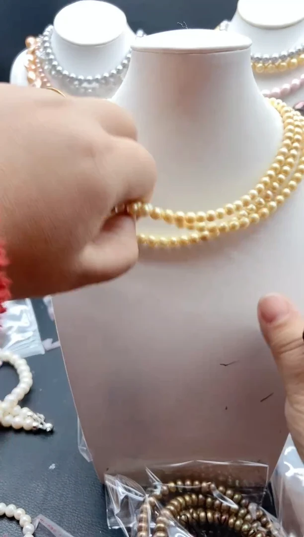 【闪购商品】淡水珍珠颈饰未镶嵌1