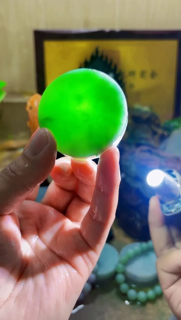 颈饰未镶嵌翡翠A货常星4760