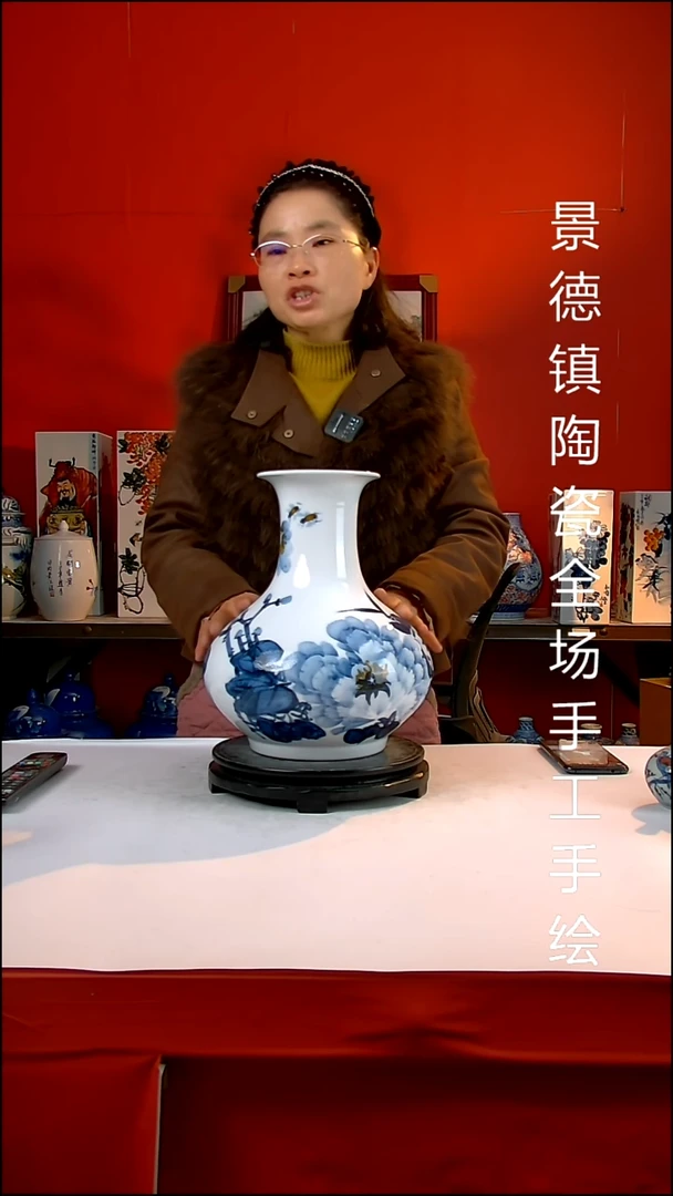 摆件陶瓷景德镇陶瓷 全场手工手绘