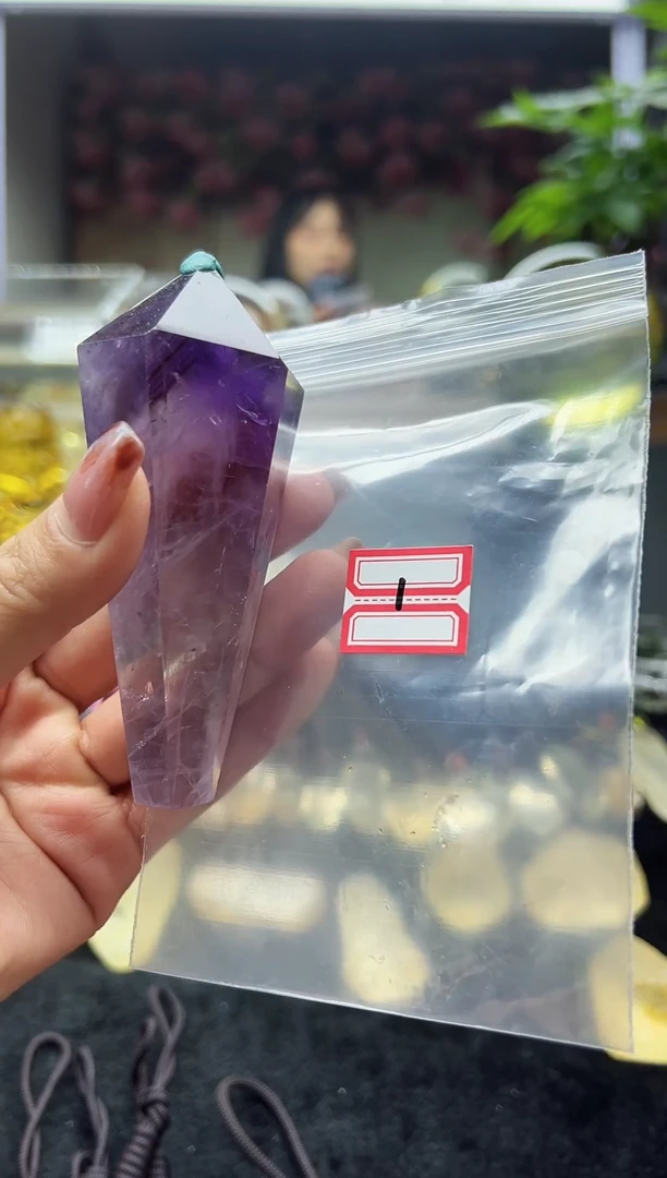 未镶嵌珠宝半成品水晶紫*1