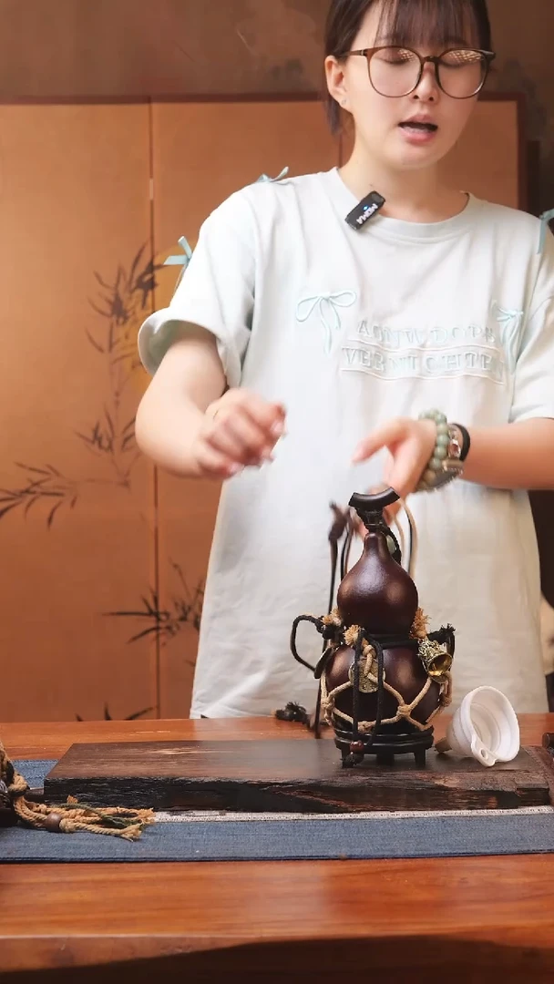 1890号精品大漆葫芦防腐防渗装水茶酒