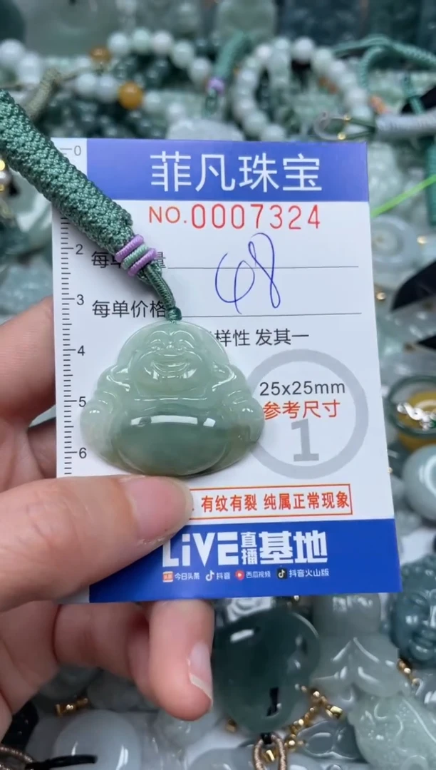 【闪购商品】翡翠颈饰未镶嵌00..7324