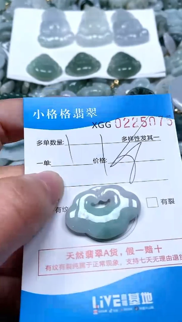 【闪购商品】翡翠颈饰未镶嵌闪购商品0225075