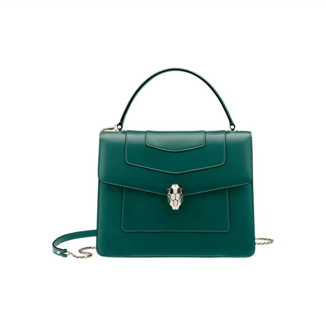 95新 BVLGARI/宝格丽 95新 宝格丽 安洁利严选蛇头包/BK0128115