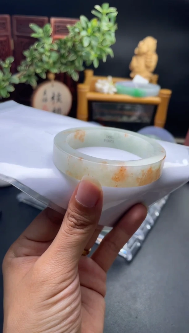 定制翡翠毛胚手镯未镶嵌毛胚定制54-56
