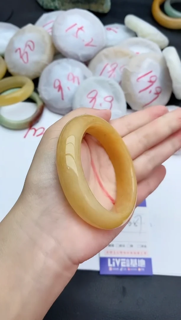 未镶嵌手镯石英质玉327+56/57