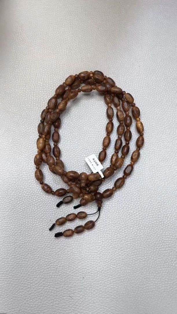 【闪购商品】沉香手串棋楠九九沉留疤虫漏随型大多圈多样性发其一