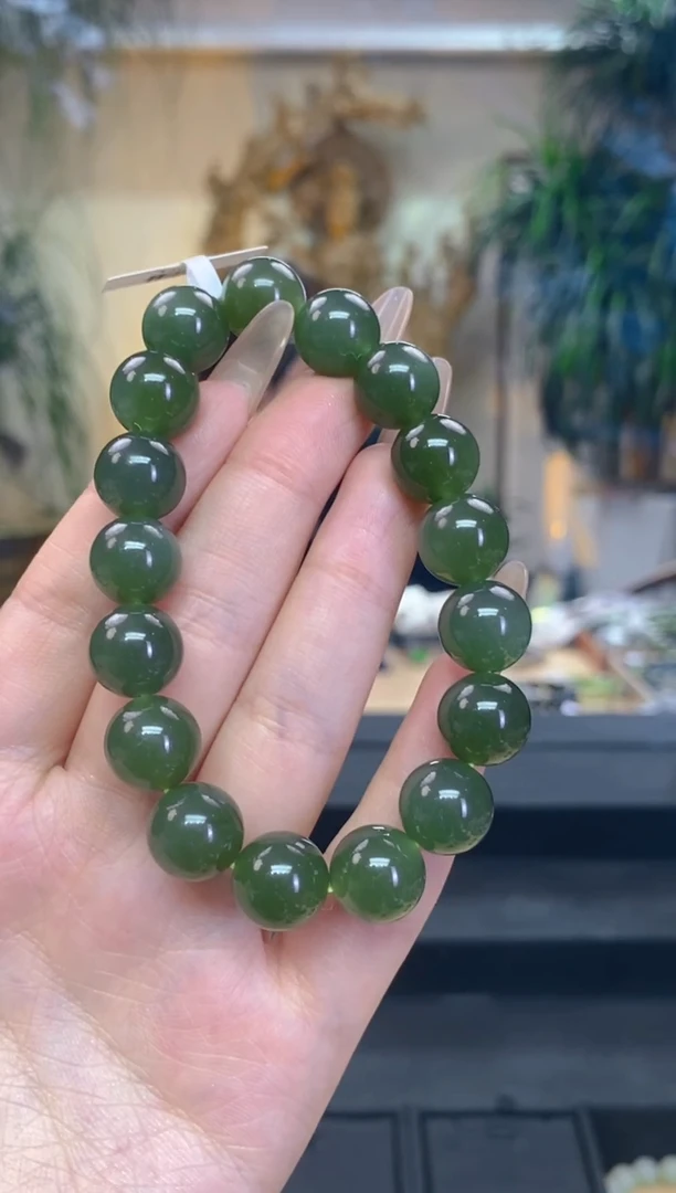 未镶嵌手串和田玉卡12