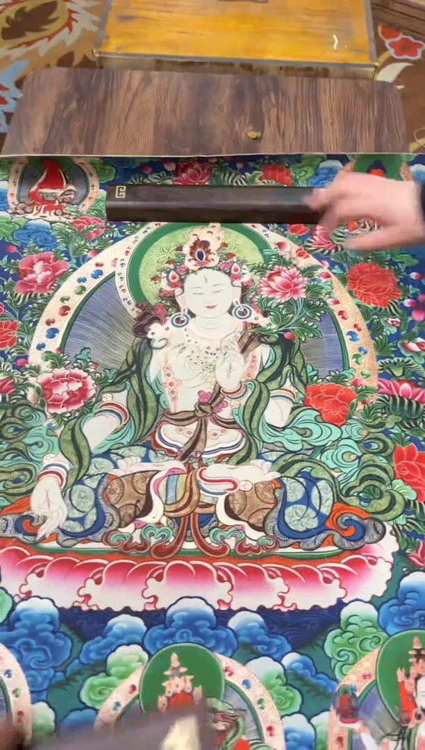 卷轴画老三的唐卡tk16