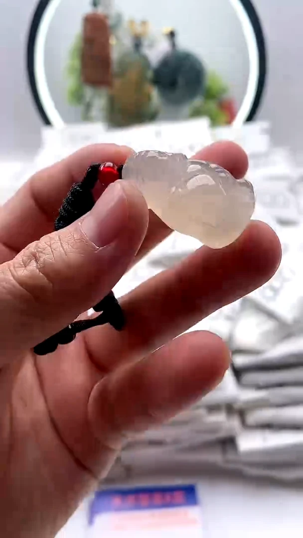 【闪购商品】玛瑙/玉髓颈饰未镶嵌小财神