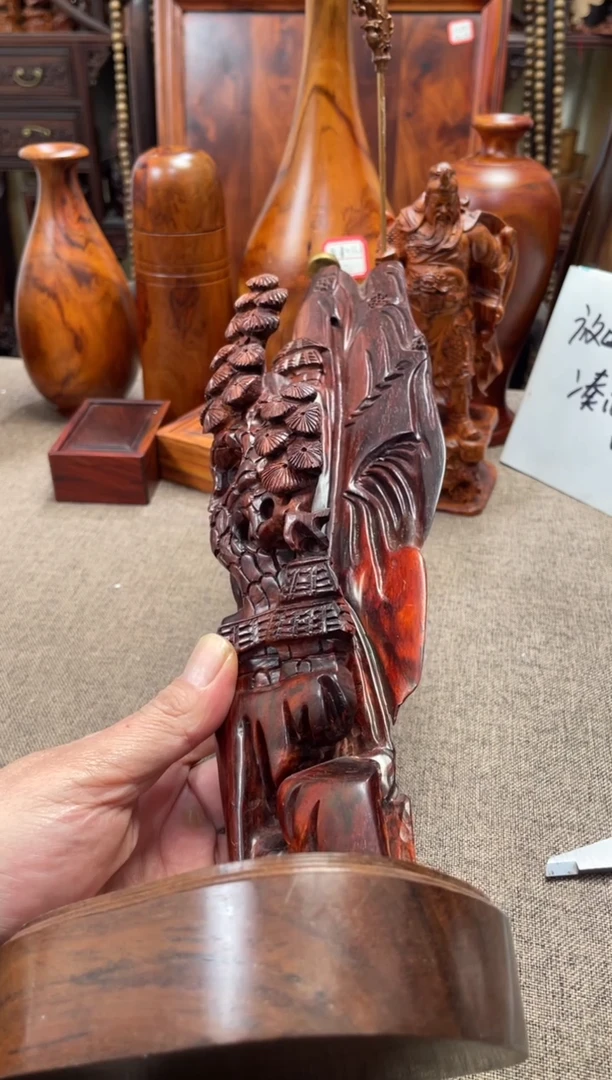 【闪购商品】檀香紫檀（小叶紫檀）木艺小叶倒流香