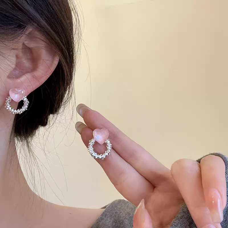 铜合金耳饰 【E069】新款气质温柔耳环精致百搭