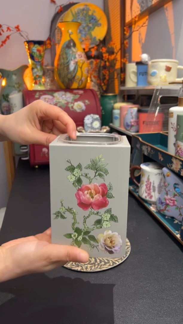 外贸陶瓷铁艺家居百货-筷子筒