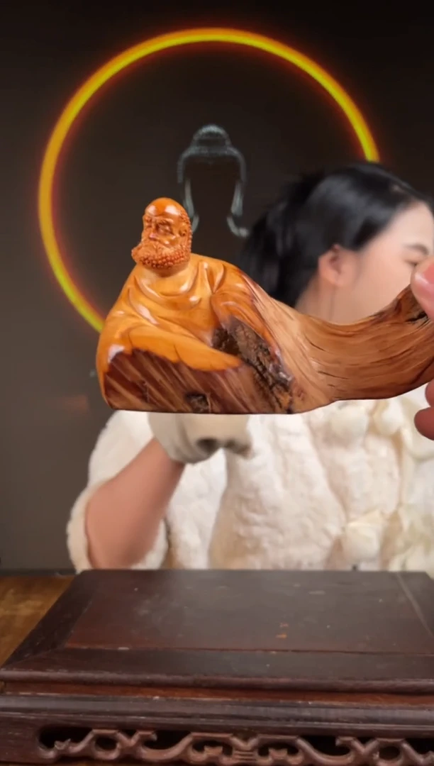 柏木（崖柏）手工摆件,先抢先得! 编号:322