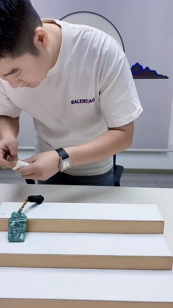 未镶嵌定制翡翠三*九5028ry-毛货挂件