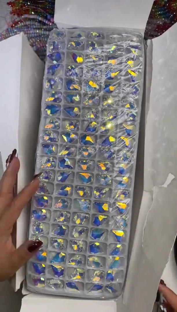 玻璃08168大枫叶20个红顶色