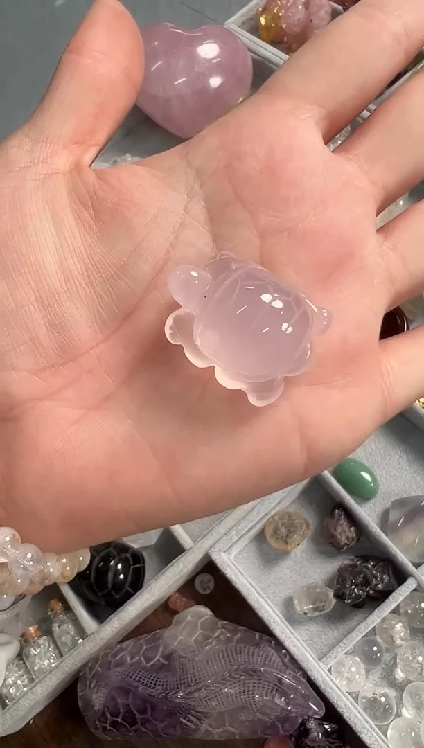 未镶嵌珠宝半成品水晶M669 约2.9cm