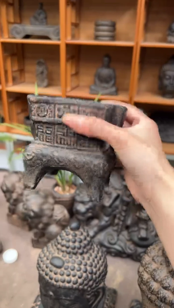 陶土【火山泥】小香炉