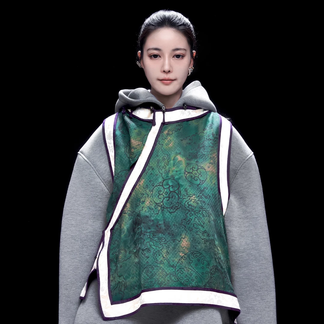 WEIQIN hermit cleanfit juun 空气层连帽垫肩卫衣 大廓形