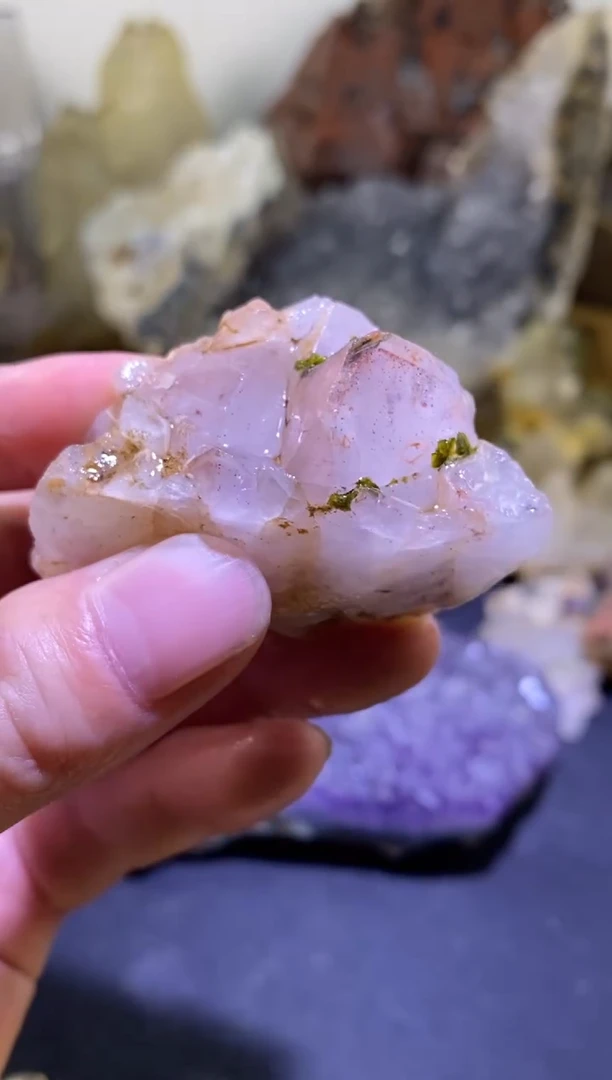 未镶嵌珠宝半成品水晶38号四川美姑超七花园水晶