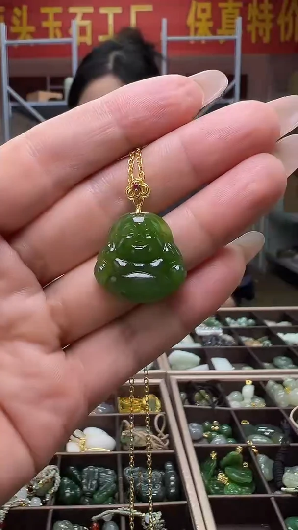 颈饰未镶嵌和田玉(多样性发货.发其一）7