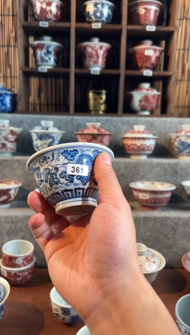 【闪购商品】361天禄言瓷手绘茶具