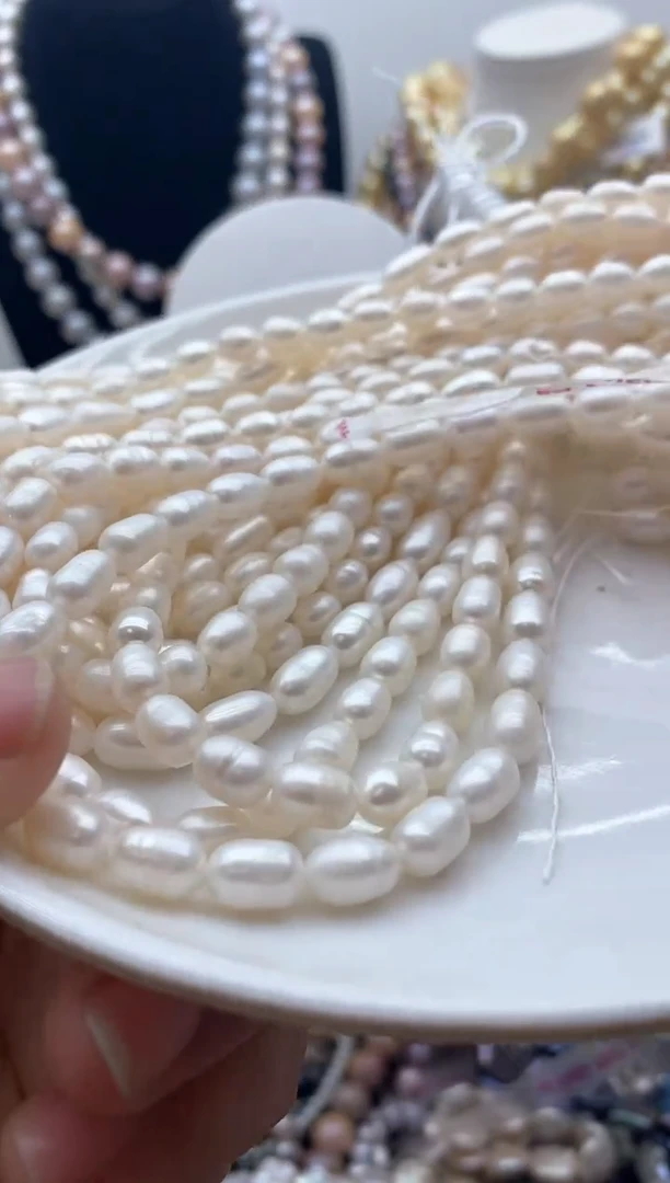 【闪购商品】淡水珍珠颈饰钛钢130