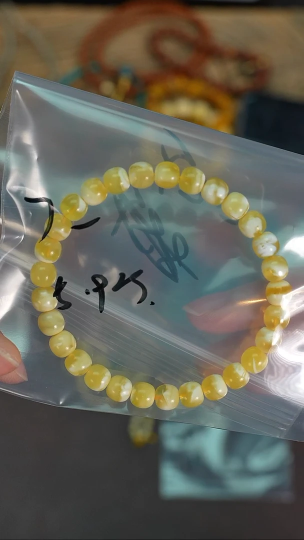 手串蜜蜡未镶嵌随*。若雨臣品质回血